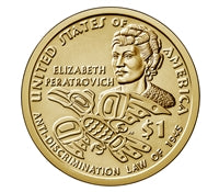 2020-D Native American Dollar Roll – Elizabeth Peratrovich