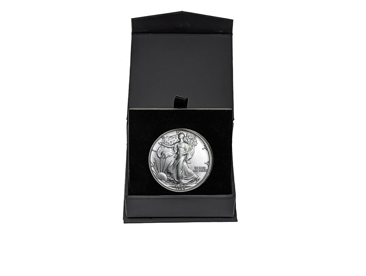 1988 U.S. Silver Eagle in Gift Box - Gem Brilliant Uncirculated