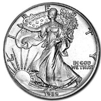 1989 U.S. Silver Eagle - Gem Brilliant Uncirculated with Certificate of Authenticity
