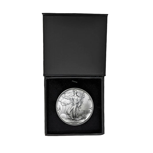 1990 U.S. Silver Eagle in Gift Box - Gem Brilliant Uncirculated