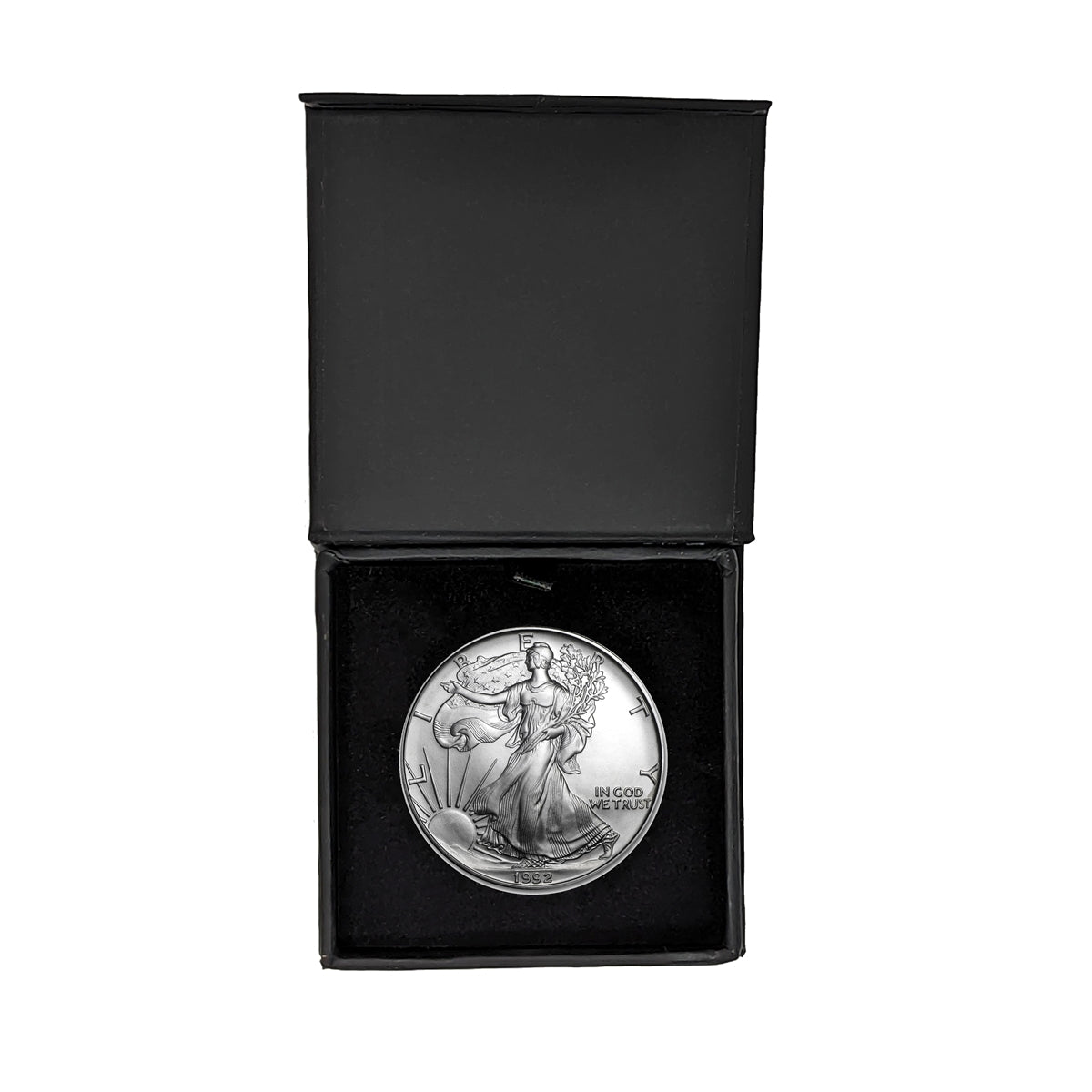 1992 U.S. Silver Eagle in Gift Box - Gem Brilliant Uncirculated