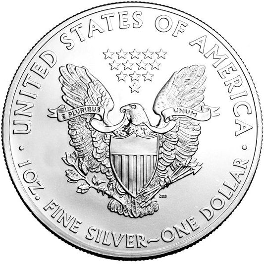 1995 American Silver Eagle - Gem Brilliant Uncirculated with Certificate of Authenticity