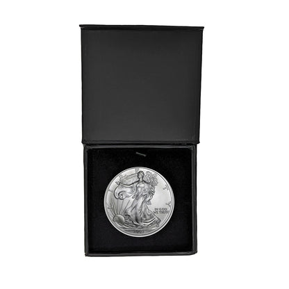 2003 American Silver Eagle in Air-Tite with Black Gift Box - Brilliant Uncirculated