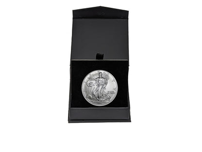 2003 American Silver Eagle in Air-Tite with Black Gift Box - Brilliant Uncirculated