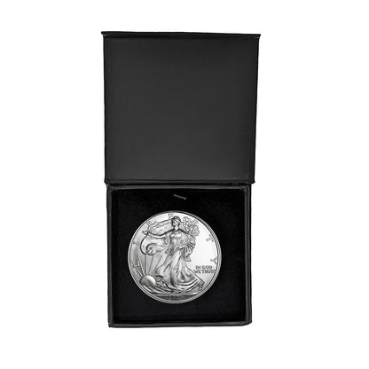 2005 American Silver Eagle in Air-Tite with Black Gift Box - Brilliant Uncirculated