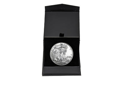2005 American Silver Eagle in Air-Tite with Black Gift Box - Brilliant Uncirculated