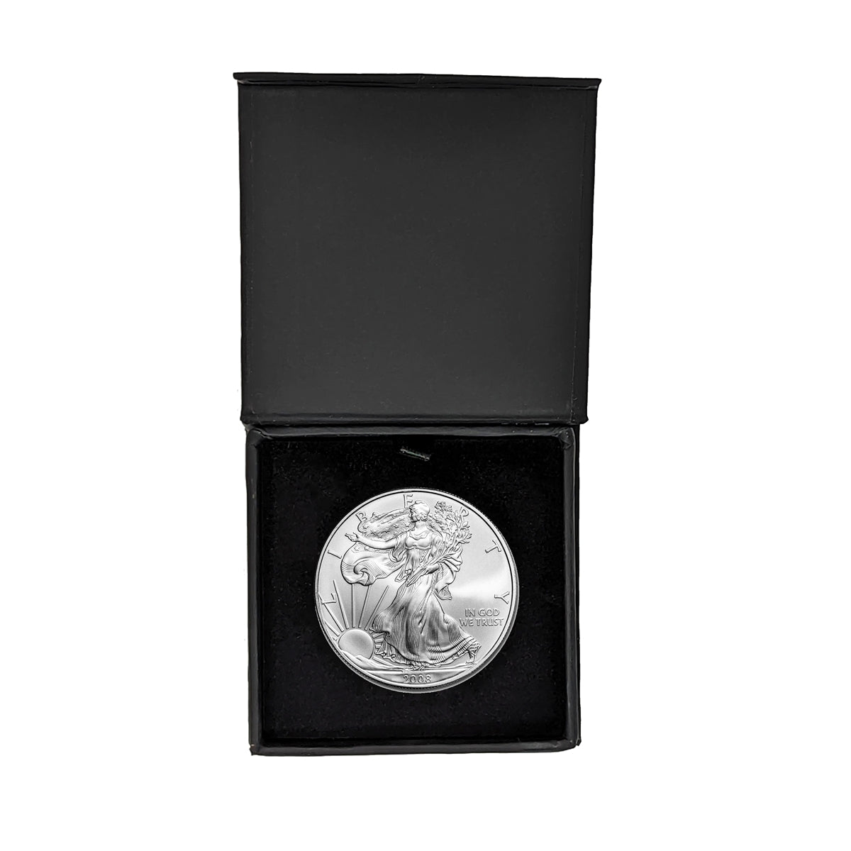 2008 U.S. Silver Eagle in Gift Box - Brilliant Uncirculated