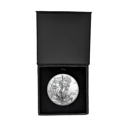 2012 American Silver Eagle in Air-Tite with Black Gift Box - Brilliant Uncirculated