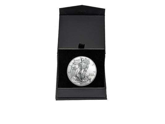 2012 American Silver Eagle in Air-Tite with Black Gift Box - Brilliant Uncirculated