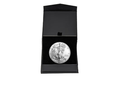 2014 American Silver Eagle - Premium Black Gift Box - Gem BU