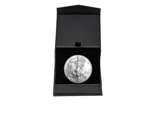 2014 American Silver Eagle - Premium Black Gift Box - Gem BU
