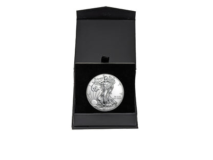 2015 American Silver Eagle BU in Air-Tite & Black Gift Box