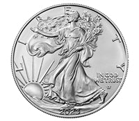 2023 U.S. Silver Eagle with our Certificate of Authenticity