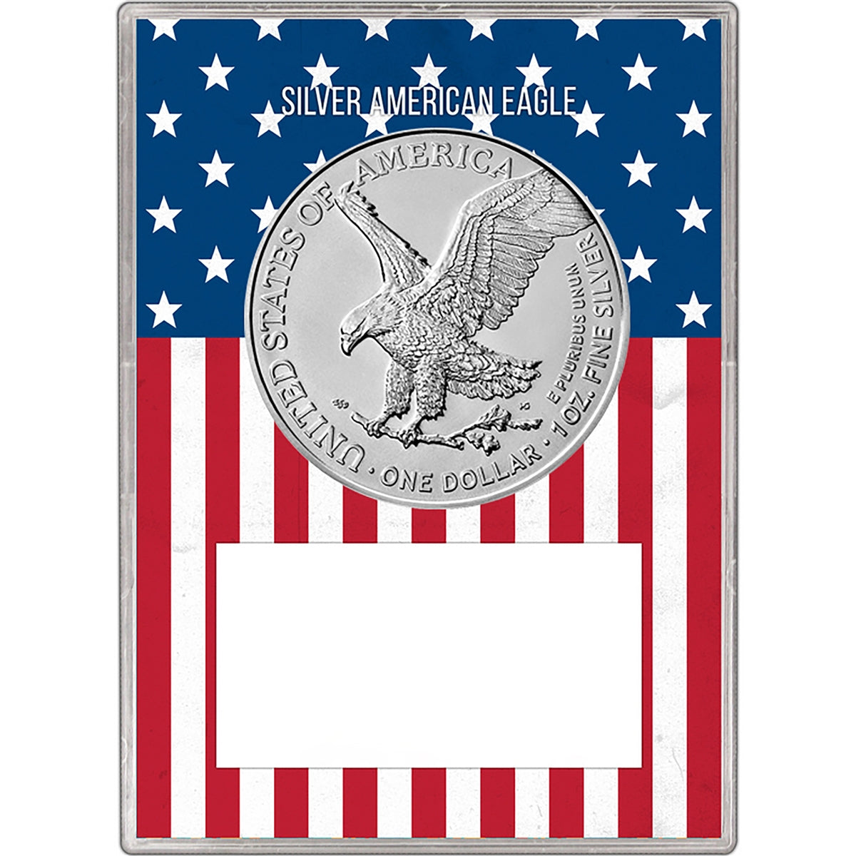 2025 U.S. Silver Eagle in First Salute Gift Holder - Gem Brilliant Uncirculated