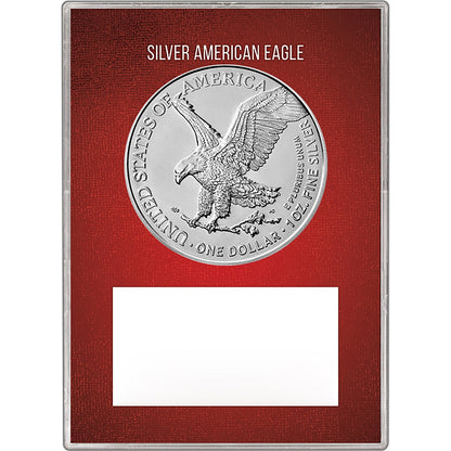 2025 U.S. Silver Eagle in Peace on Earth Dove Gift Holder - Gem Brilliant Uncirculated