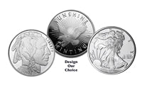 20 Coin Tubed Roll of .999 Rounds Our Choice of Design