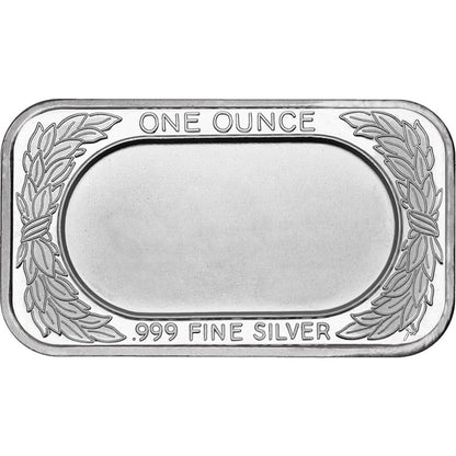 Ten Commandments 1oz .999 Silver Bar in Display Box