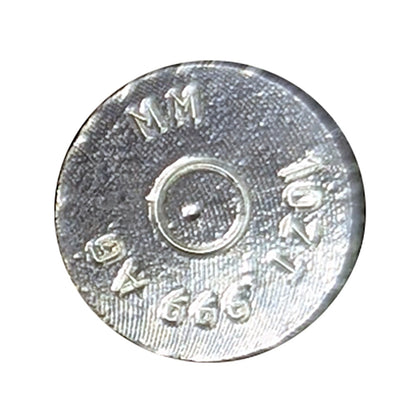 10 Pack of 1 Troy Ounce .45 ACP Bullet .999 Silver Bullet Round in Custom Hard Case