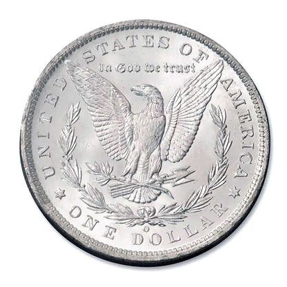 Pre-1921 90% Silver Morgan AU - Dates Vary - $1 AU  in Air-Tite Capsule Holder with Smyrnacoin Certificate of Authenticity