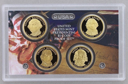 2007 U.S. Mint 14-coin Silver Proof Set - OGP box & COA