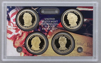 2010 U.S. Mint 14-coin Silver Proof Set - OGP box & COA