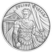 2025 1 oz Julius Caesar Design .999 Fine Silver Round