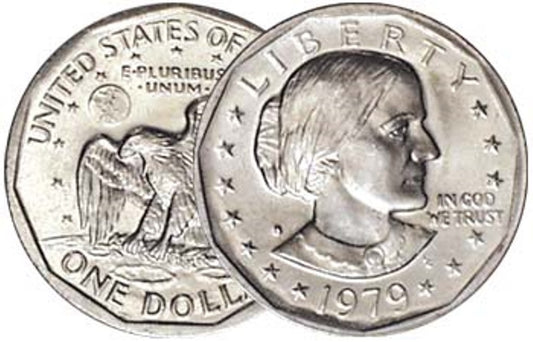 1979 - S Susan B. Anthony Dollar - Single Coin