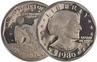 1980 - S Proof Susan B. Anthony Dollar - Single Coin