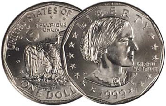 1999-P Susan B. Anthony Dollar - Uncirculated