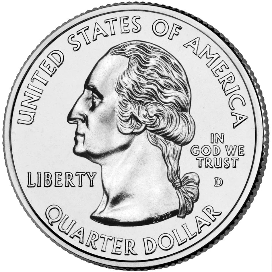 2009 P, D Puerto Rico Territory Quarter - Roll of 40 Coins in US Mint Wrapping