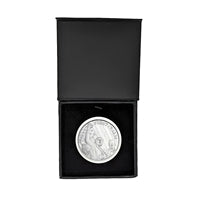 2024 President Trump Fight 7.13.24 Coin 1 Ounce Silver Round in Air Tite and Black Magnet Close Gift Box