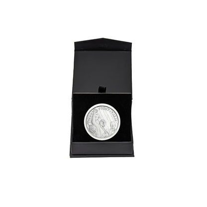 2024 President Trump Fight 7.13.24 Coin 1 Ounce Silver Round in Air Tite and Black Magnet Close Gift Box