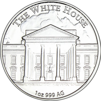 Donald Trump 47th President 1oz .999 Silver Coin in Air Tite Holder
