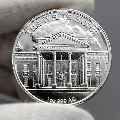 Donald Trump 47th President 1oz .999 Silver Coin in Air Tite Holder