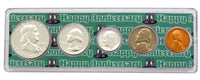 1958 - 64th Anniversary Year Coin Set in Happy Anniversary Holder