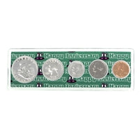 1960 - 62nd Anniversary Year Coin Set in Happy Anniversary Holder