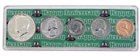 1967 - 55th Anniversary Year Coin Set in Happy Anniversary Holder