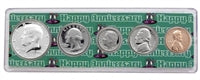 1970 - 52nd Anniversary Year Coin Set in Happy Anniversary Holder