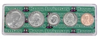 1971 - 51st Anniversary Year Coin Set in Happy Anniversary Holder