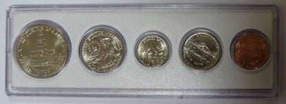 1975 Birth Year Coin Set in American Flag Holder