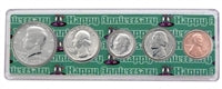 1975 - 47th Anniversary Year Coin Set in Happy Anniversary Holder
