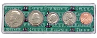 1978 - 44th Anniversary Year Coin Set in Happy Anniversary Holder