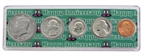 1987 - 35th Anniversary Year Coin Set in Happy Anniversary Holder