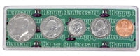 1989 - 33rd Anniversary Year Coin Set in Happy Anniversary Holder