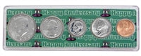 1990 - 32nd Anniversary Year Coin Set in Happy Anniversary Holder