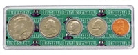 1993 - 29th Anniversary Year Coin Set in Happy Anniversary Holder