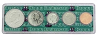 2000 - 22nd Anniversary Year Coin Set in Happy Anniversary Holder