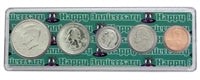 2001 - 21st Anniversary Year Coin Set in Happy Anniversary Holder