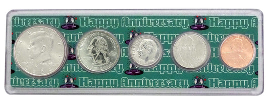 2006 - 16th Anniversary Year Coin Set in Happy Anniversary Holder