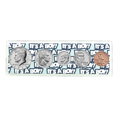 2025 Birth Year Coin Set in "It's a Boy" Holder